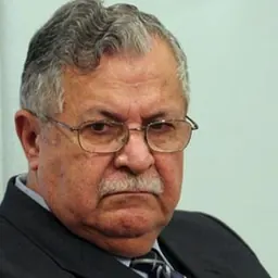 Portrait of Jalal Talabani