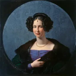 Portrait of Princess Luise of Anhalt-Bernburg