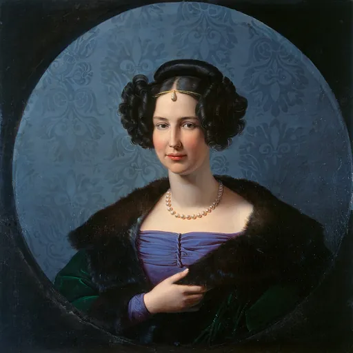 Portrait of Princess Luise of Anhalt-Bernburg