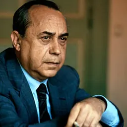 Portrait of Leonardo Sciascia