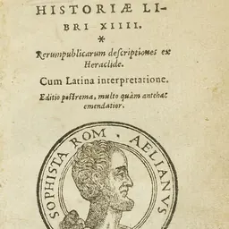 Portrait of Aelian