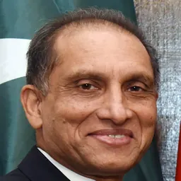 Portrait of Aizaz Ahmad Chaudhry