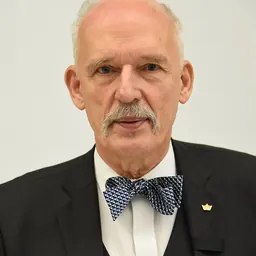 Portrait of Janusz Korwin-Mikke