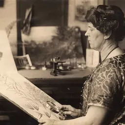 Portrait of Ellen Isham Schutt