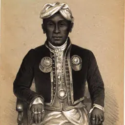 Portrait of Hidayatullah II of Banjar