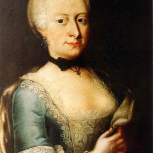 Portrait of Friederike of Saxe-Gotha-Altenburg