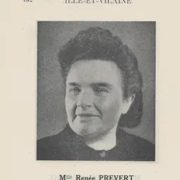 Portrait of Renée Prévert
