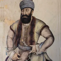 Portrait of Karim Khan zand