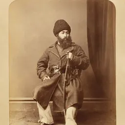 Portrait of Sher Ali Khan
