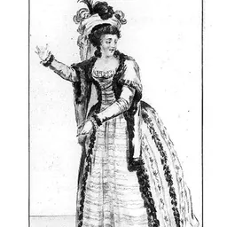 Portrait of Mademoiselle Fleury