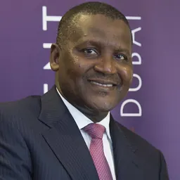 Portrait of Aliko Dangote