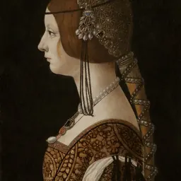 Portrait of Bianca Maria Sforza