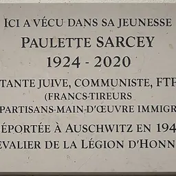 Portrait of Paulette Sarcey
