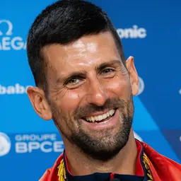 Portrait of Novak Djokovic