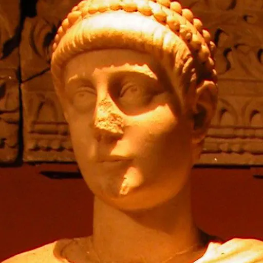 Portrait of Valentinian II