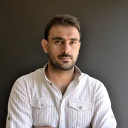 Portrait of Mehdi Ghadyanloo
