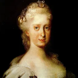 Portrait of Maria Josepha of Austria