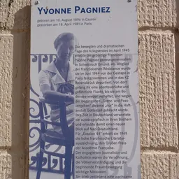 Portrait of Yvonne Pagniez