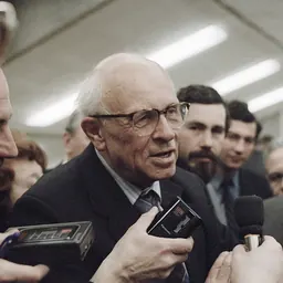 Portrait of Andrei Sakharov