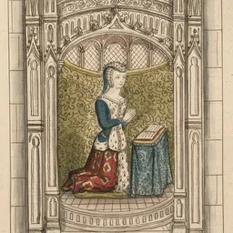 Portrait of Marie of Brittany, Viscountess of Rohan