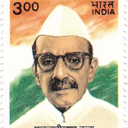 Portrait of Gulzarilal Nanda