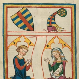 Portrait of Reinmar of Hagenau