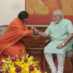 Portrait of Sadhvi Rithambara