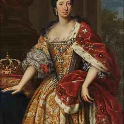 Portrait of Anne Marie d'Orléans