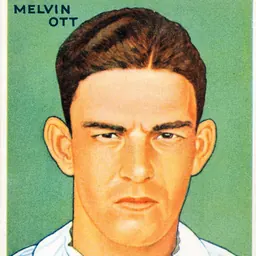 Portrait of Mel Ott