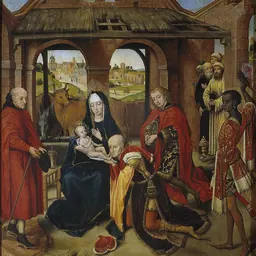 Portrait of Master of the Prado Adoration of the Magi