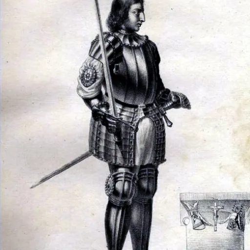 Portrait of Rudolf I, Margrave of Baden-Baden