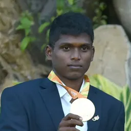 Portrait of Mariyappan Thangavelu