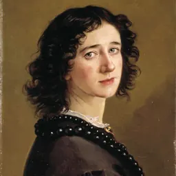 Portrait of Johanne Mathilde Dietrichson