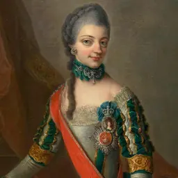 Portrait of Duchess Christiane of Mecklenburg-Strelitz