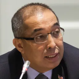 Portrait of Salleh Said Keruak