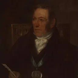 Portrait of Gwallter Mechain