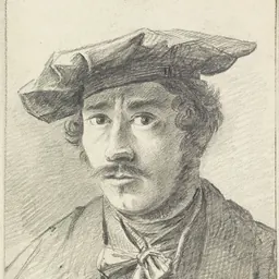 Portrait of Marinus Adrianus Koekkoek