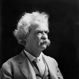 Portrait of Mark Twain