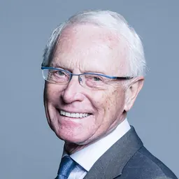 Portrait of Geoffrey Filkin, Baron Filkin