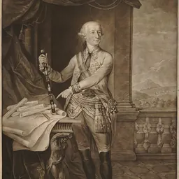 Portrait of Karl Clemens Graf Pellegrini