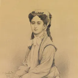 Portrait of Léonie Léon