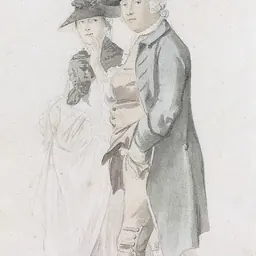 Portrait of George Alexander Stevens