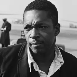 Portrait of John Coltrane