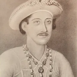Portrait of Najmuddin Ali Khan