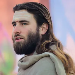 Portrait of Swami Purnachaitanya