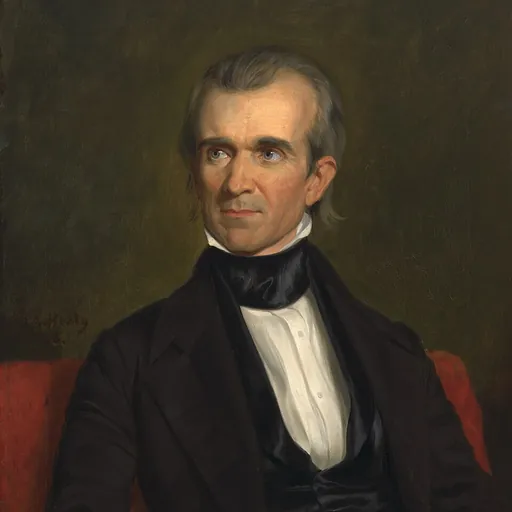Portrait of James K. Polk