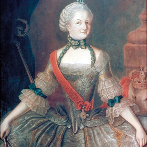 Portrait of Friederike Charlotte of Brandenburg-Schwedt