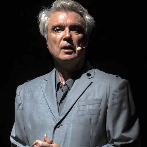 Portrait of David Byrne