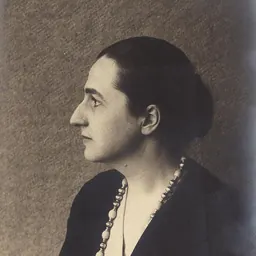 Portrait of Simone Marthe Brangier Boas