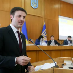 Portrait of Taras Vysotskyi